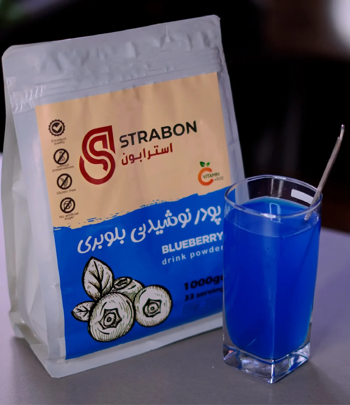 Blueberry-drink-powder-strabon_site-01 پودر شربت و یخ در بهشت بلوبری استرابون- strabonco.com