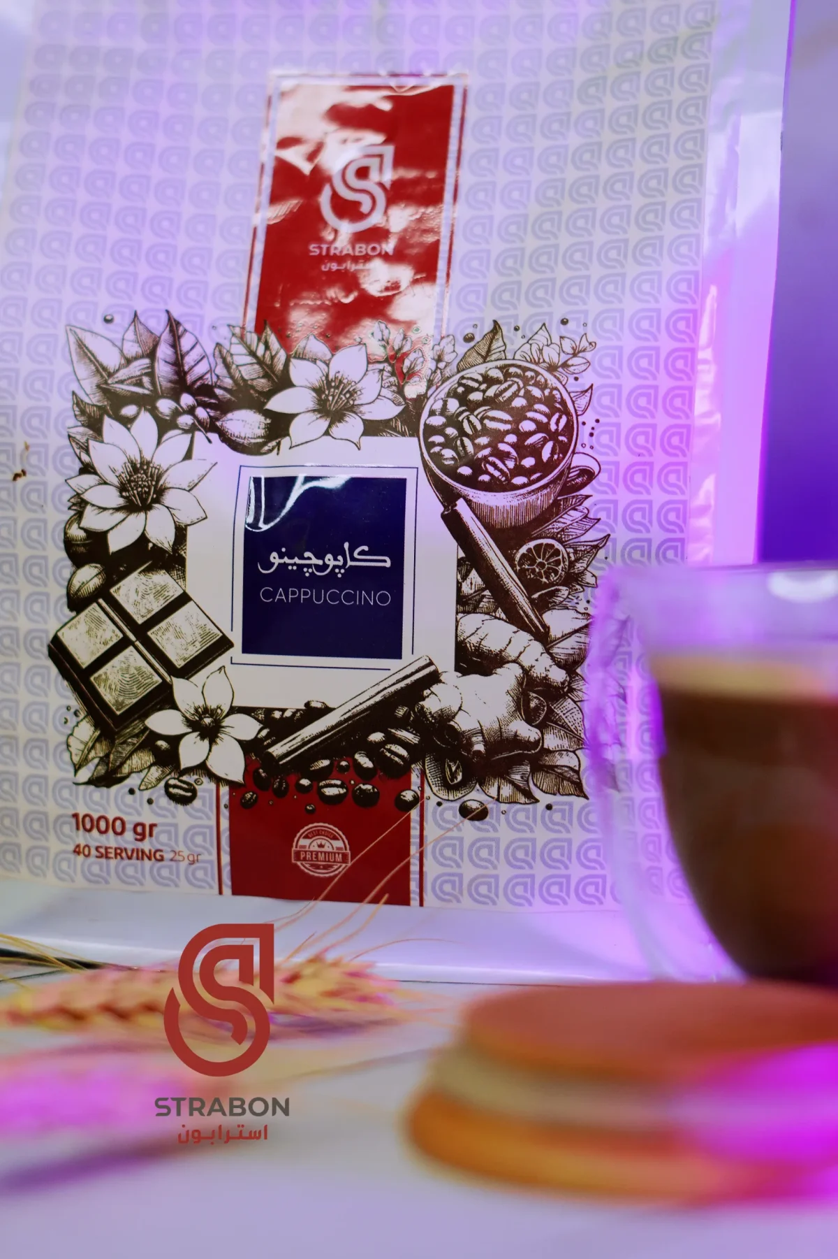 کاپوچینو استرابون مناسب کافی‌شاپ‌ها و مصارف خانگی