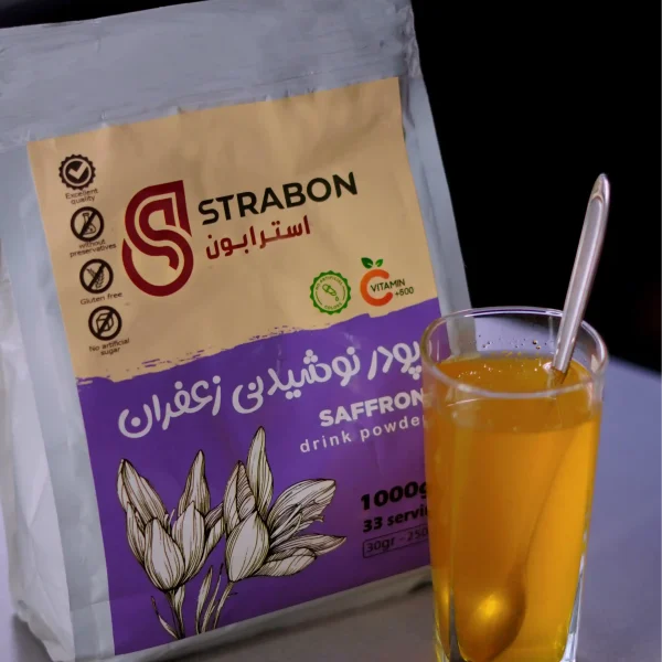 پودر شربت و یخ در بهشت زعفران