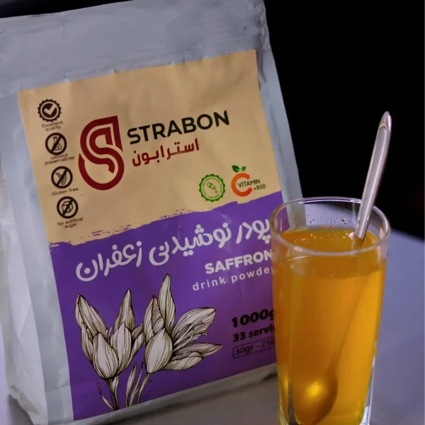 پودر شربت و یخ در بهشت زعفران