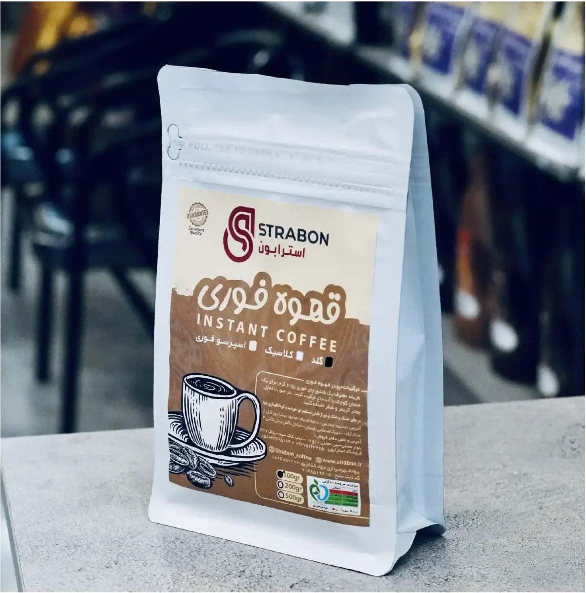 gold-coffee-strabon-india-01-01 بستهبندی قهوه فوری گلد هند استرابون با کیفیت Freeze-Dried