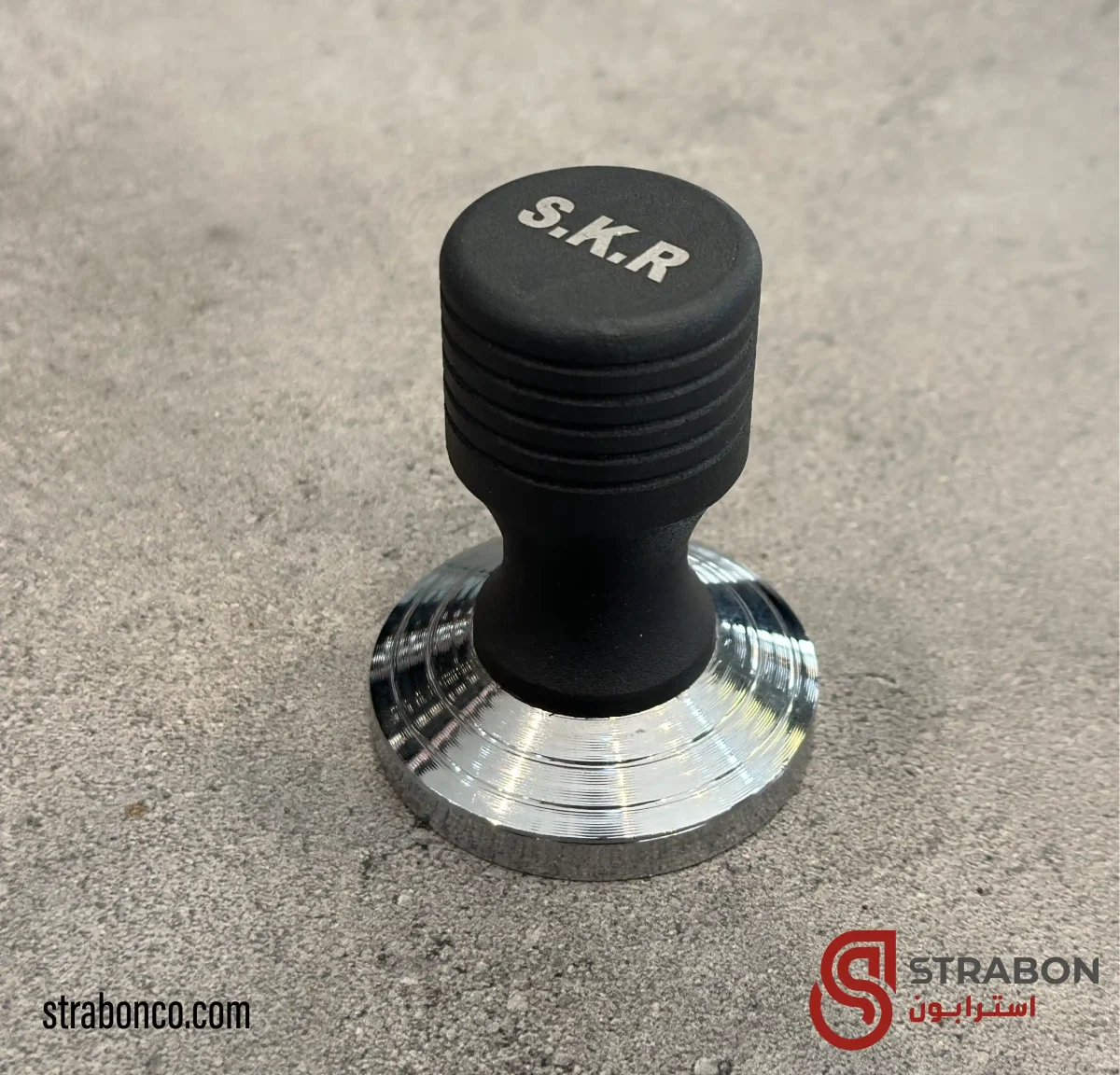 Metal-Coffee-Tamper-58-01-01 تمپر فلزی سایز 58