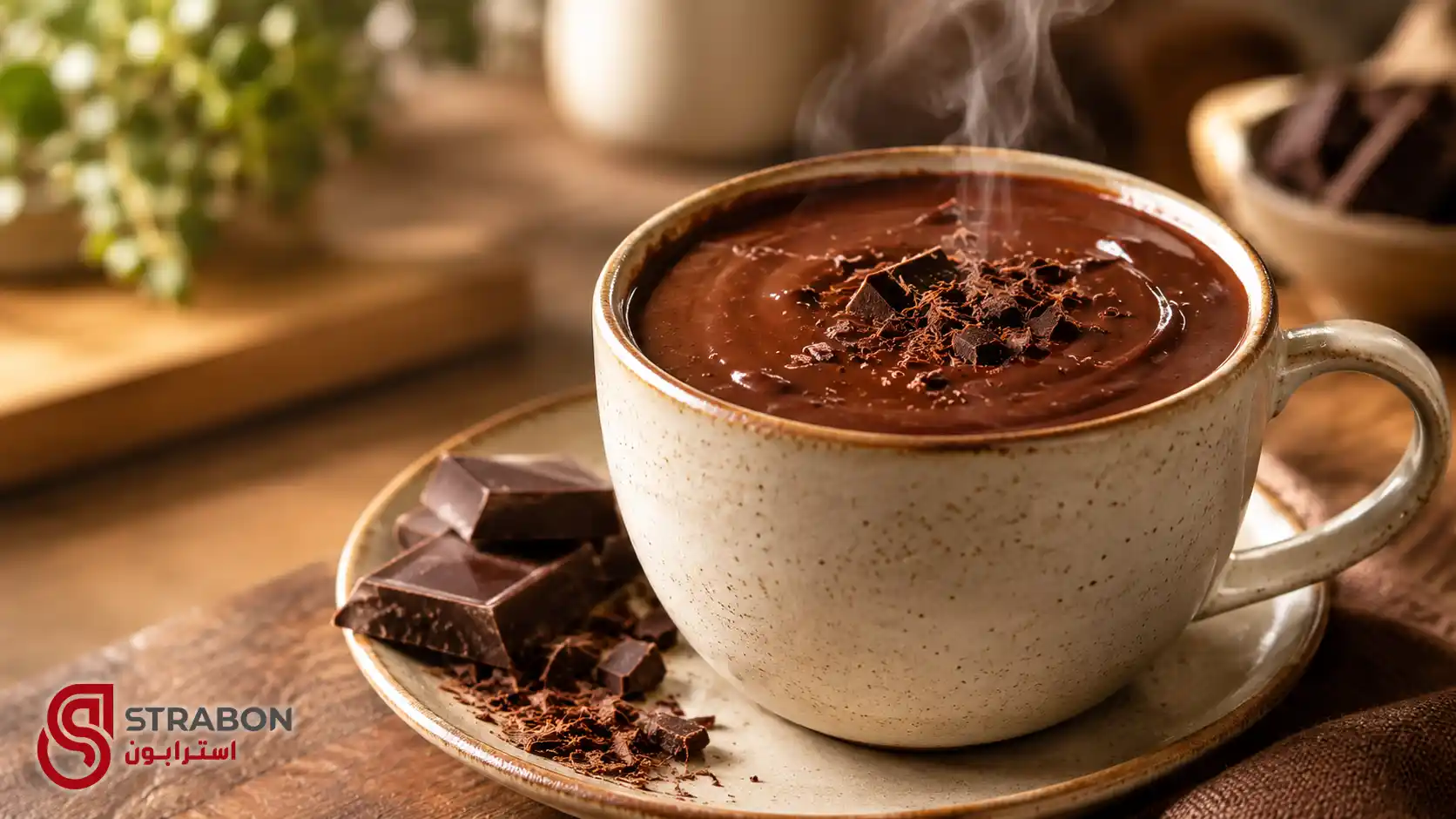 طرز تهیه هات چاکلت غلیظ و خانگی